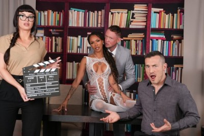 Cali Sweets Cucks Her Husband on Set for MYLF